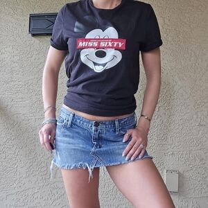 RARE Miss Sixty Mickey Mouse Disney Colab